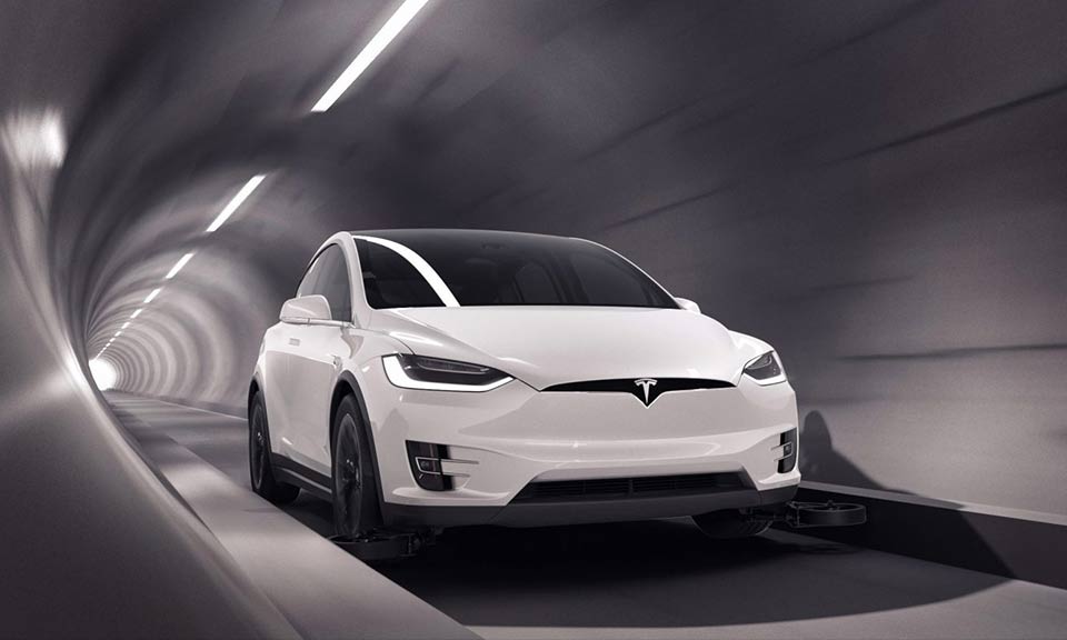 Boring Company строит тоннель в Лас-Вегасе очень активно