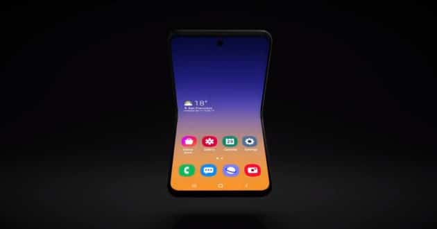 Концепция смартфона раскладушки от Samsung, как вам такое?